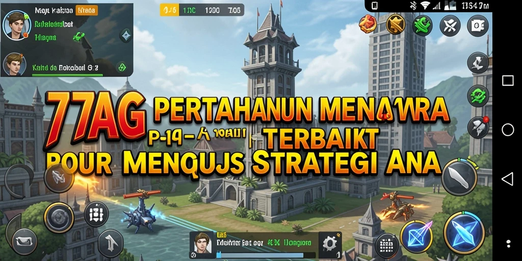 Gameplay menara pertahanan yang menegangkan dan strategis.