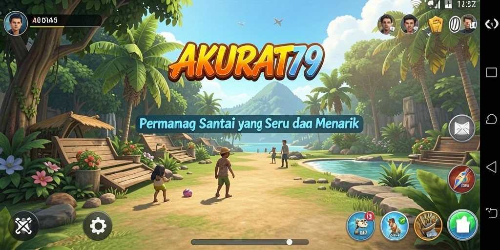 Tampilan gameplay menarik dari AKURAT79 saat bermain.