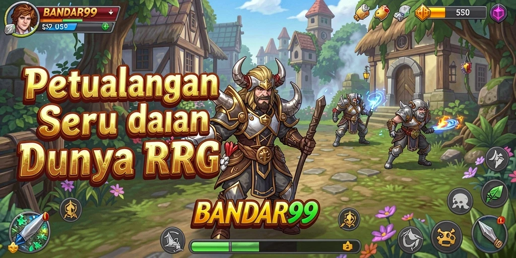 Tampilan gameplay RPG BANDAR99 yang menarik dan mendebarkan.