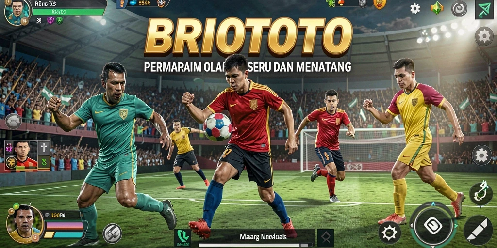 Tampilan gameplay BRIOTOTO yang seru dan mendebarkan.