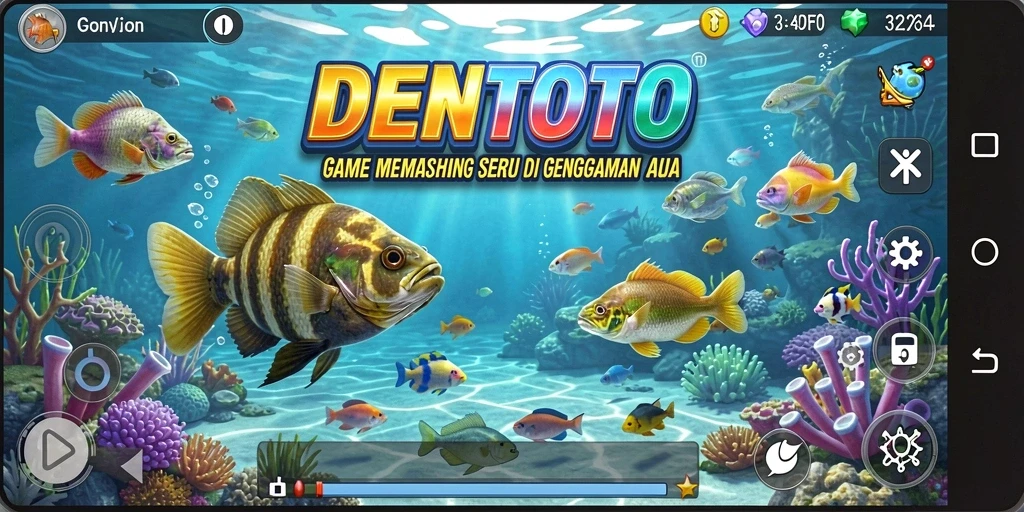 Tangkapan ikan besar di DENTOTO yang menegangkan dan seru.