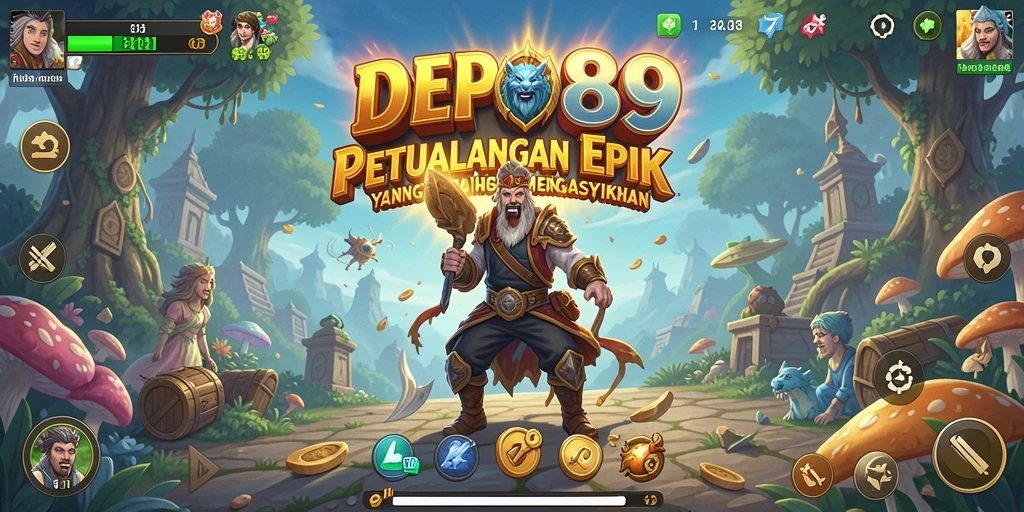 Tampilan gameplay DEPO89 yang seru dan menegangkan.