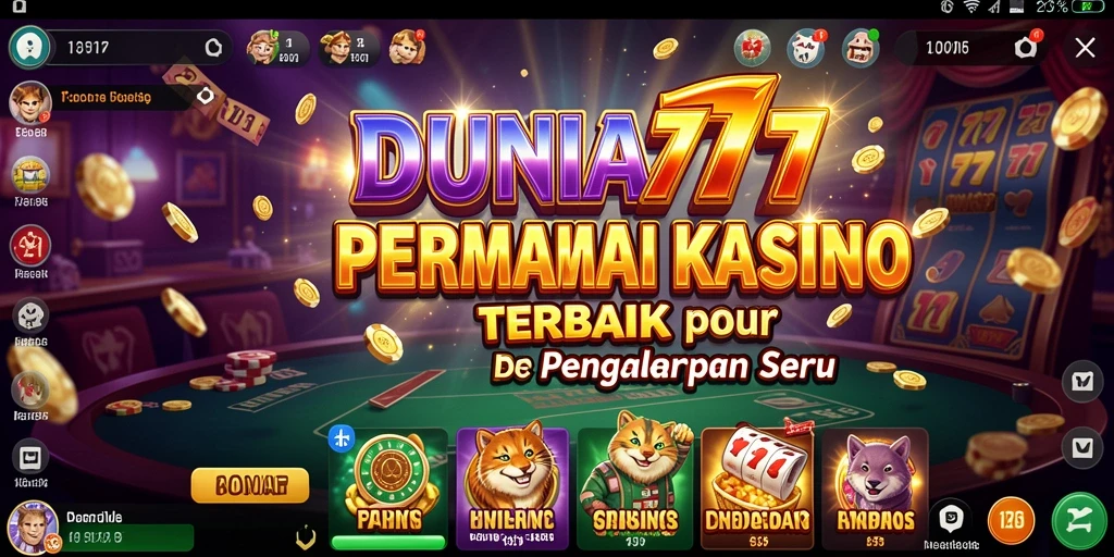 Gameplay DUNIA777 yang menarik dan interaktif.