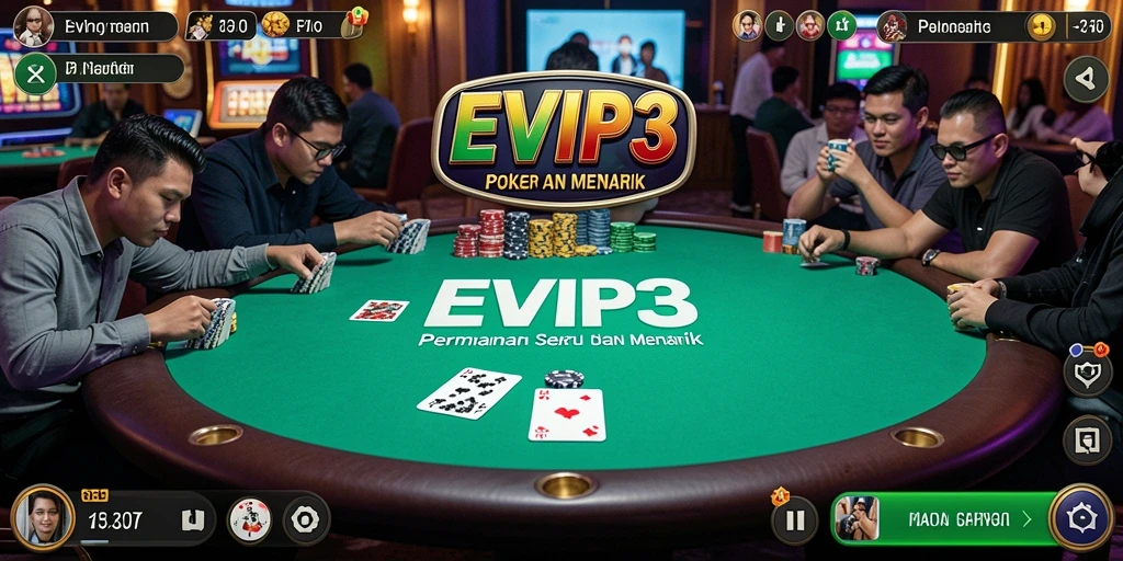 Tampilan gameplay EVIP3 yang menegangkan dan seru.