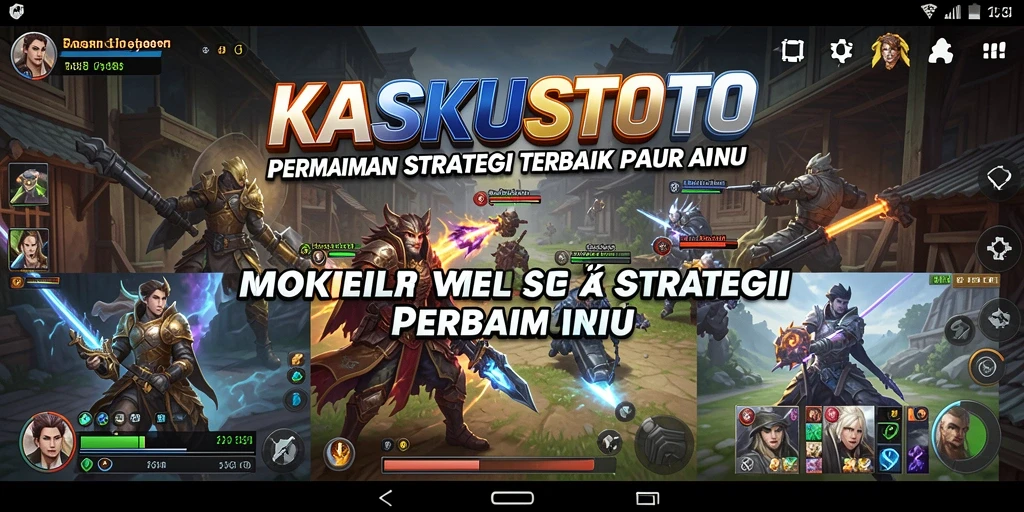 Screenshot gameplay KASKUSTOTO menampilkan aksi strategi yang mendebarkan.