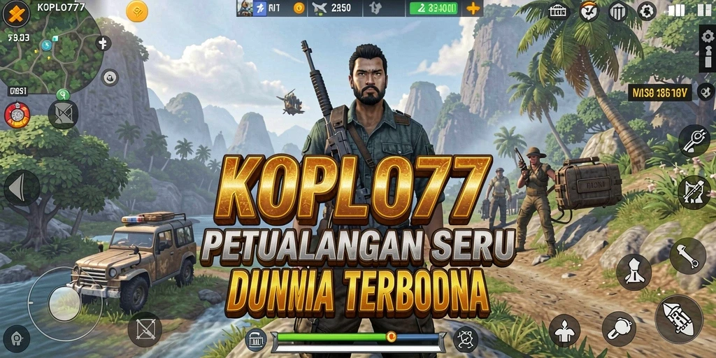 Tampilan gameplay KOPLO77 dengan lingkungan Open World yang menakjubkan.