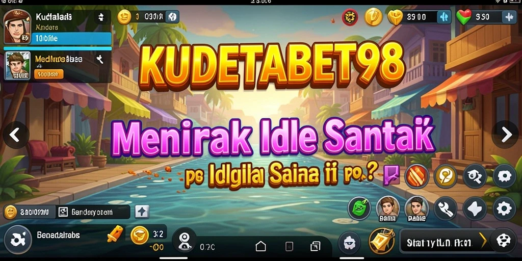 Tangkapan layar gameplay KUDETABET98 menampilkan aksi Idle yang menarik.